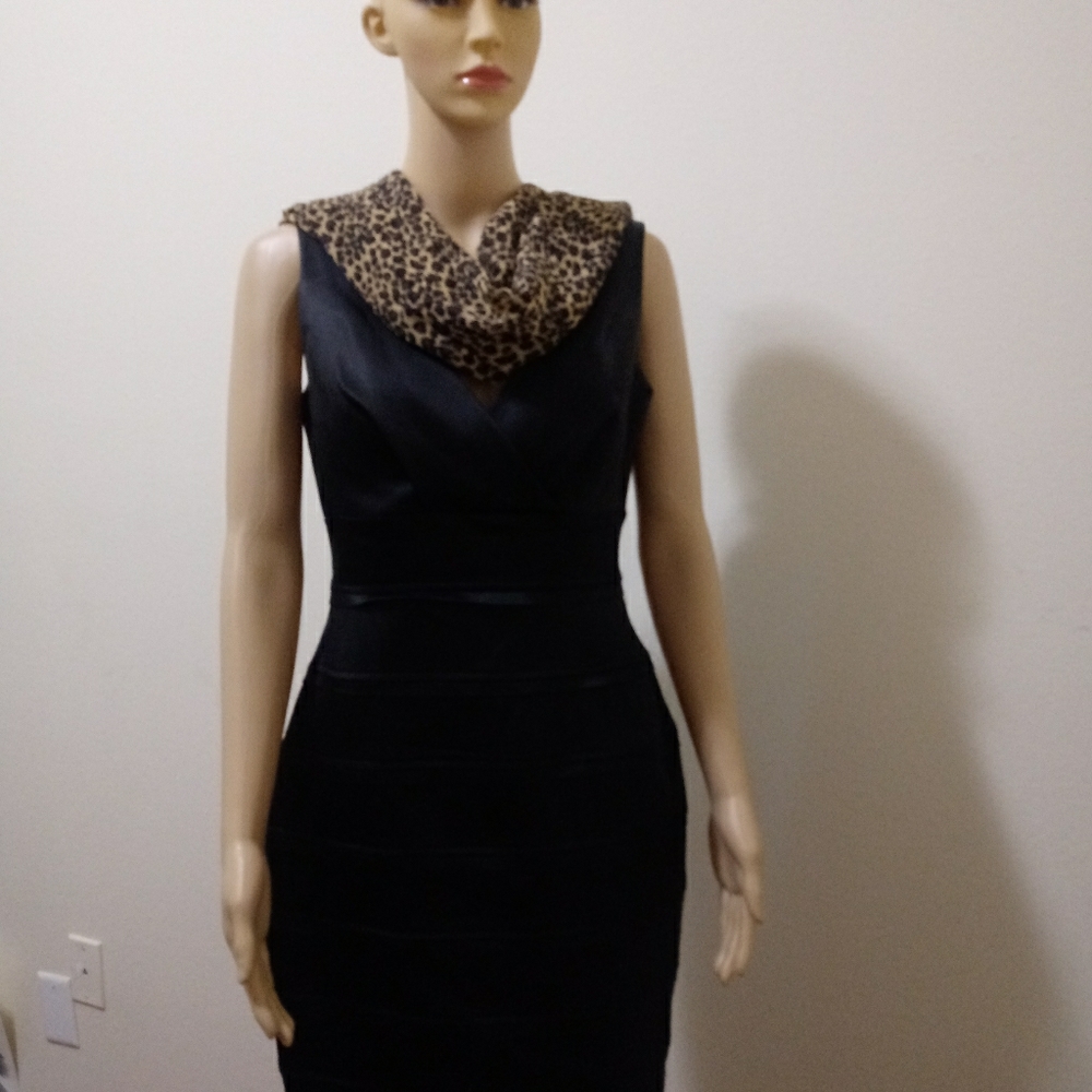 Black Calvin Klein dress